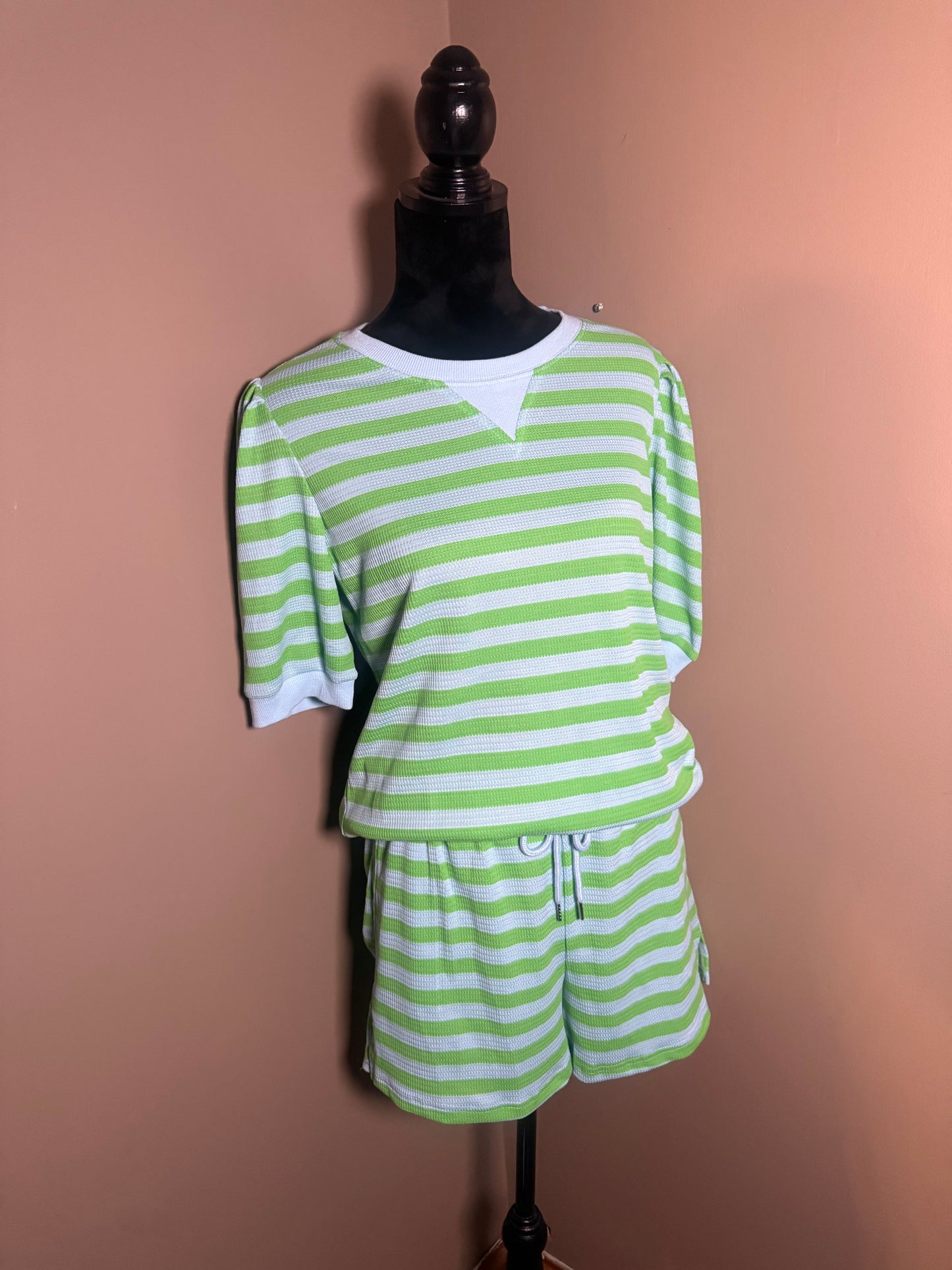 Blue/green stripe