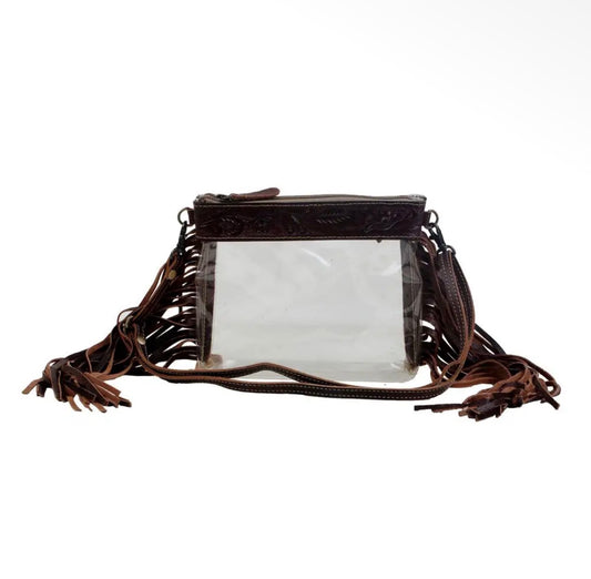 The Rodeo Fringe Clear Crossbody