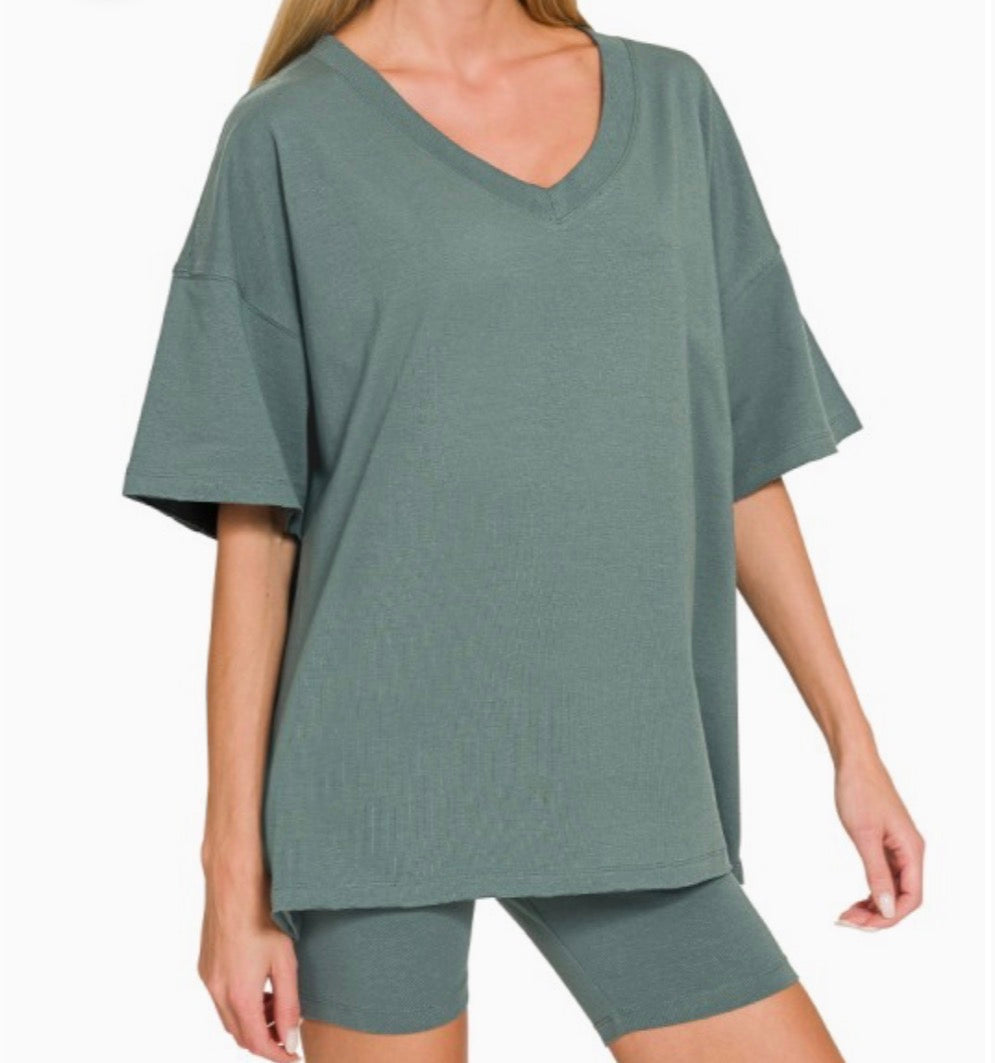 Ash Jade w/ Biker Shorts