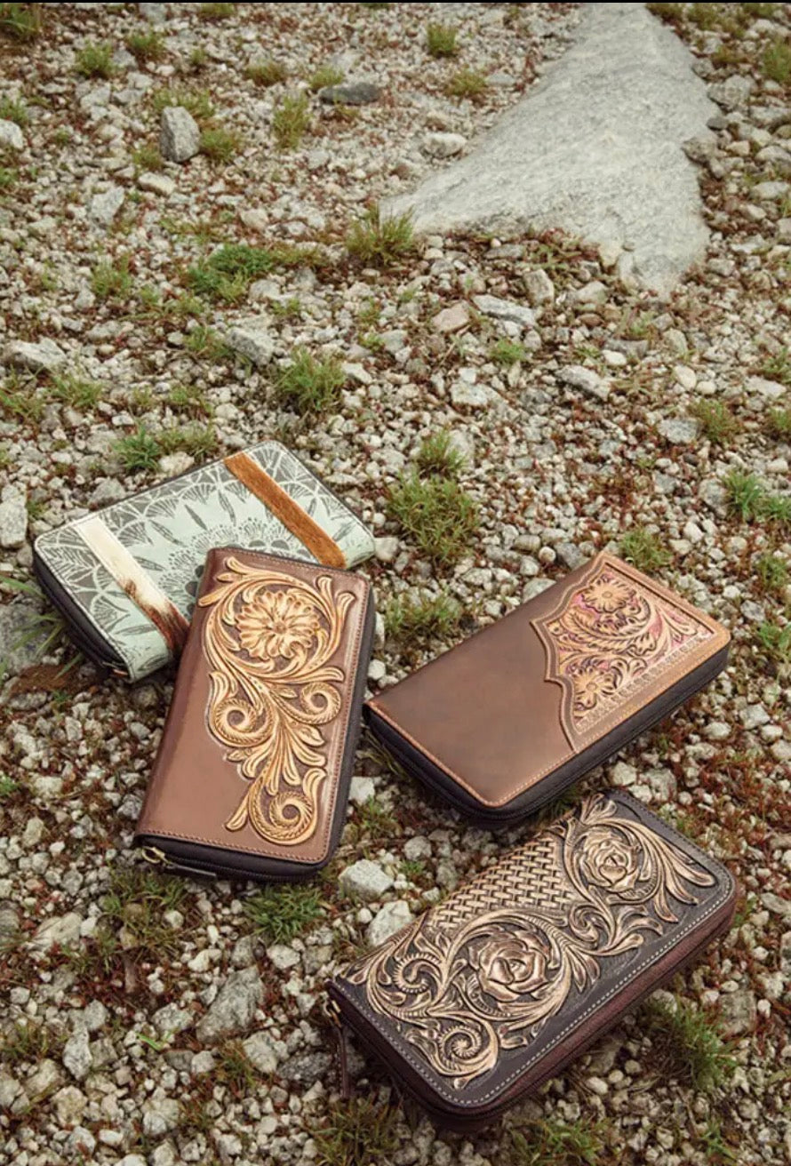 The Outlaw Rose Wallet