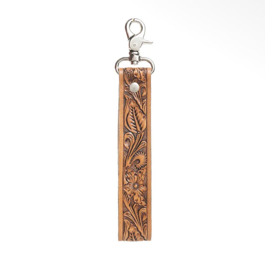 Rustic Bloom Key Chain