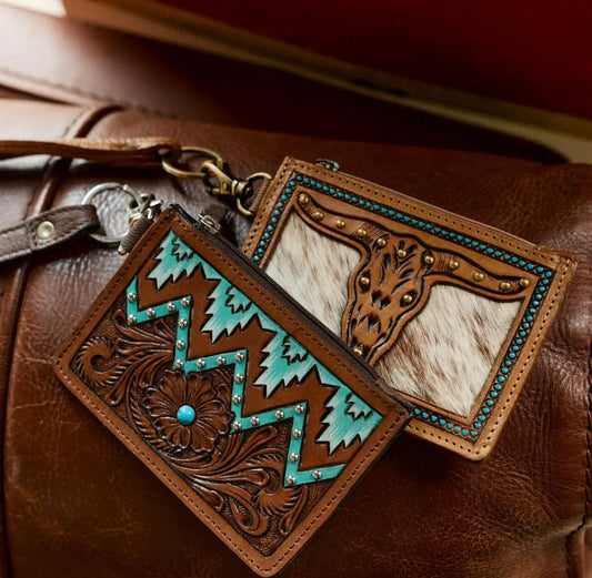 Turquoise Trails Wristlet